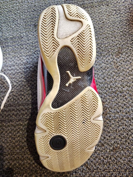 Size 12 - Air Jordan 14 Retro 2012 Candy, Cane Box Not Included main image 12
